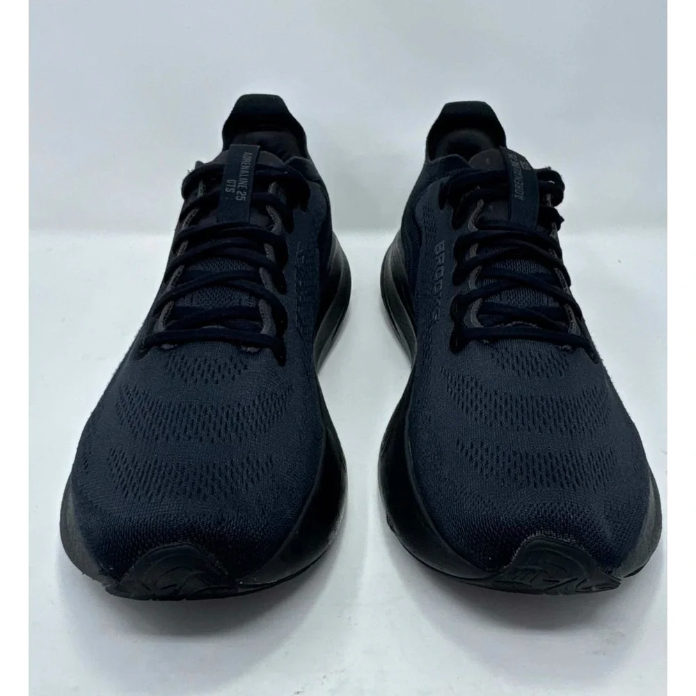 Brooks Adrenaline GTS 25 Mens 11.5 Narrow Running Shoes Black Ebony 1104541D020
